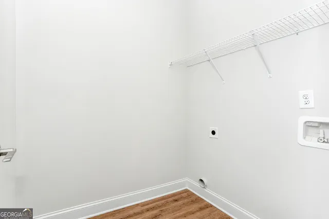 wooden floor in an empty room