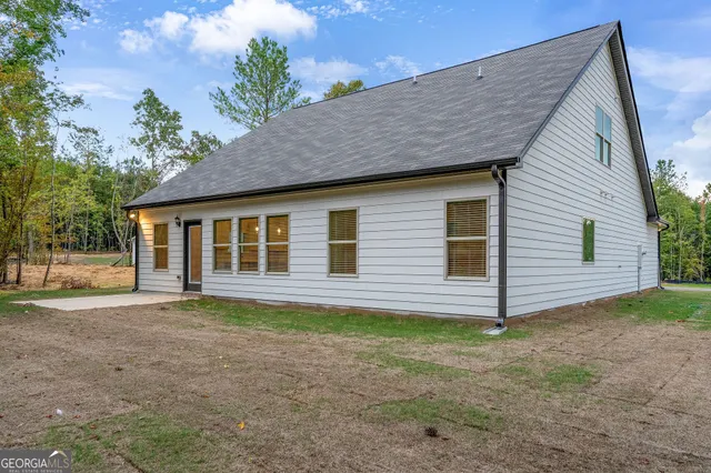 a house with yard space