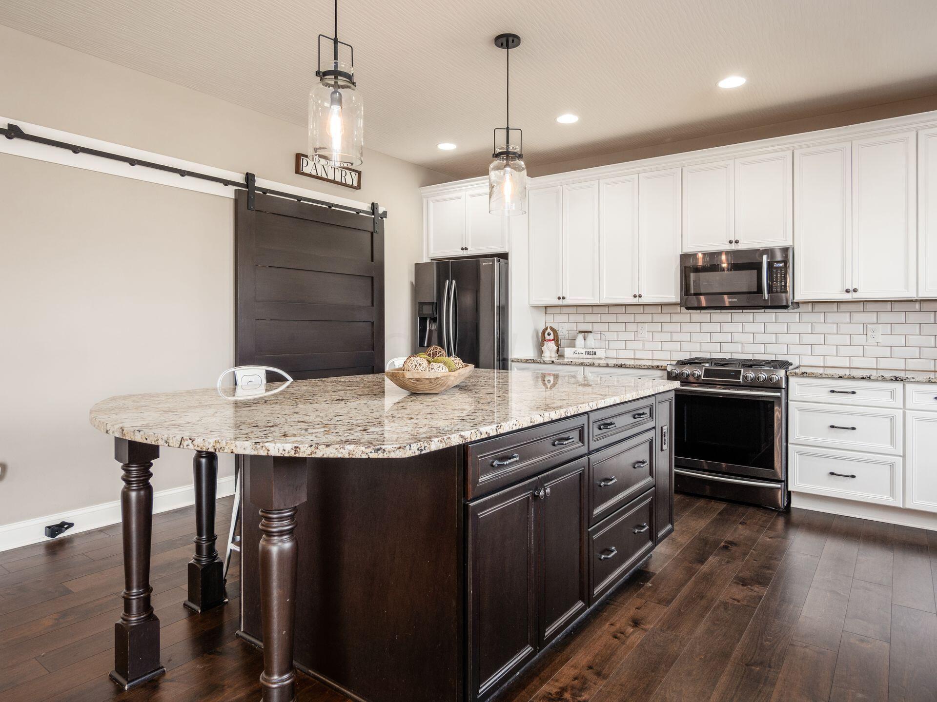5408 Refugee Road Baltimore, OH 43105 - Photo 18 of 58 Recessed Lighting & Pendant Lighting Over Island