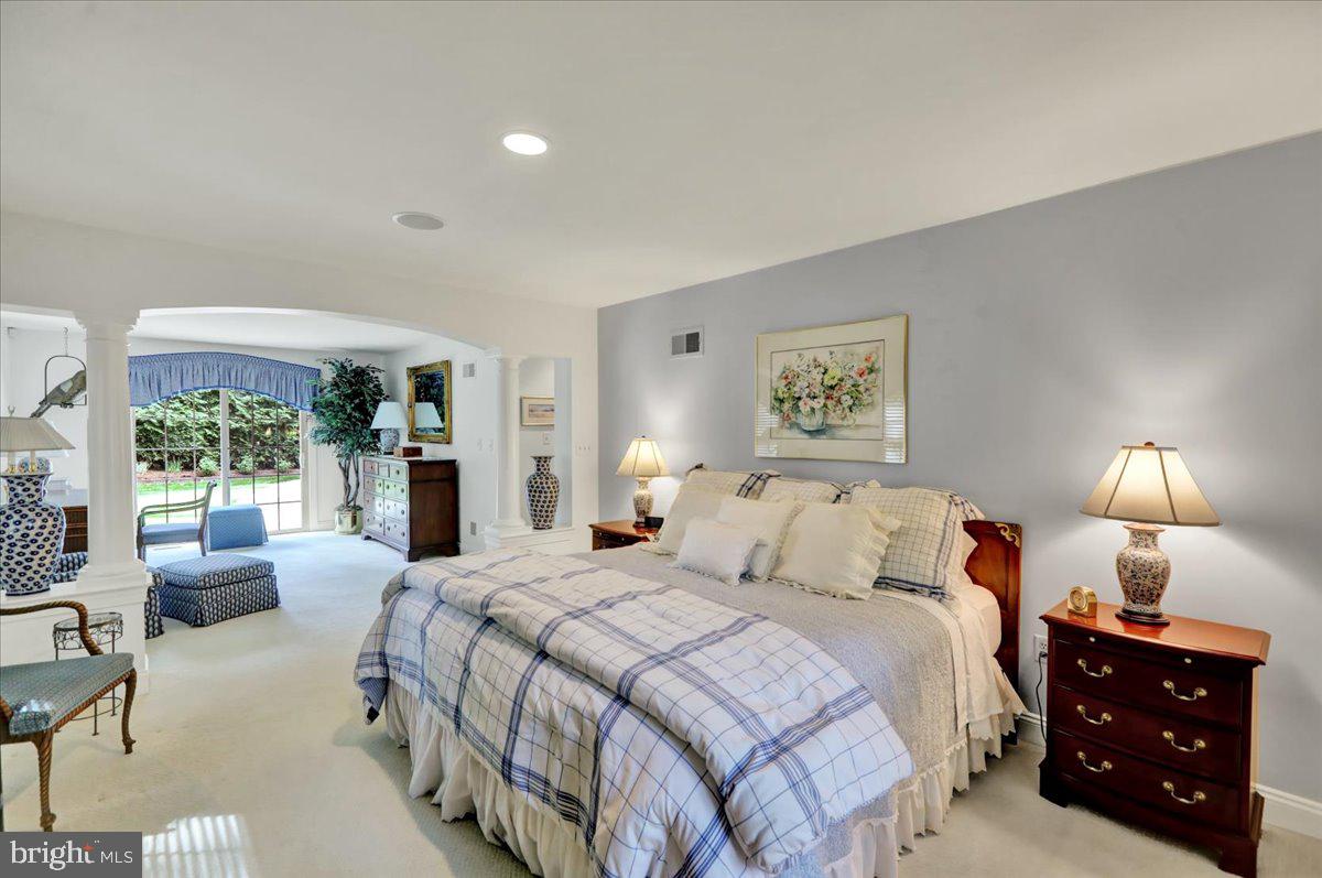 2 Cardinal Road Wyomissing, PA 19610 - Photo 34 of 51 a bedroom with a bed a couch and large window