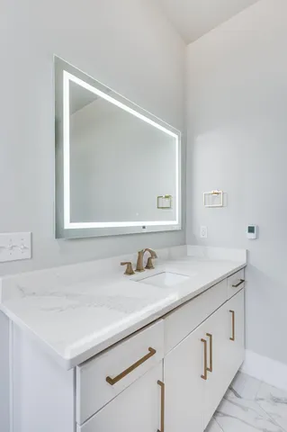 a view of a terrace with sitting area