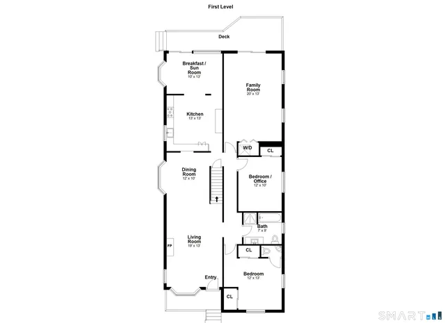 a picture of floor plan