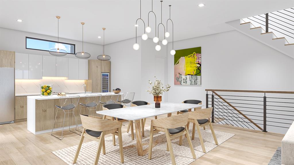918 Southeast 12th Street, Unit 918 Fort Lauderdale, FL 33316 - Photo 4 of 18 a view of a dining room with furniture and chandelier