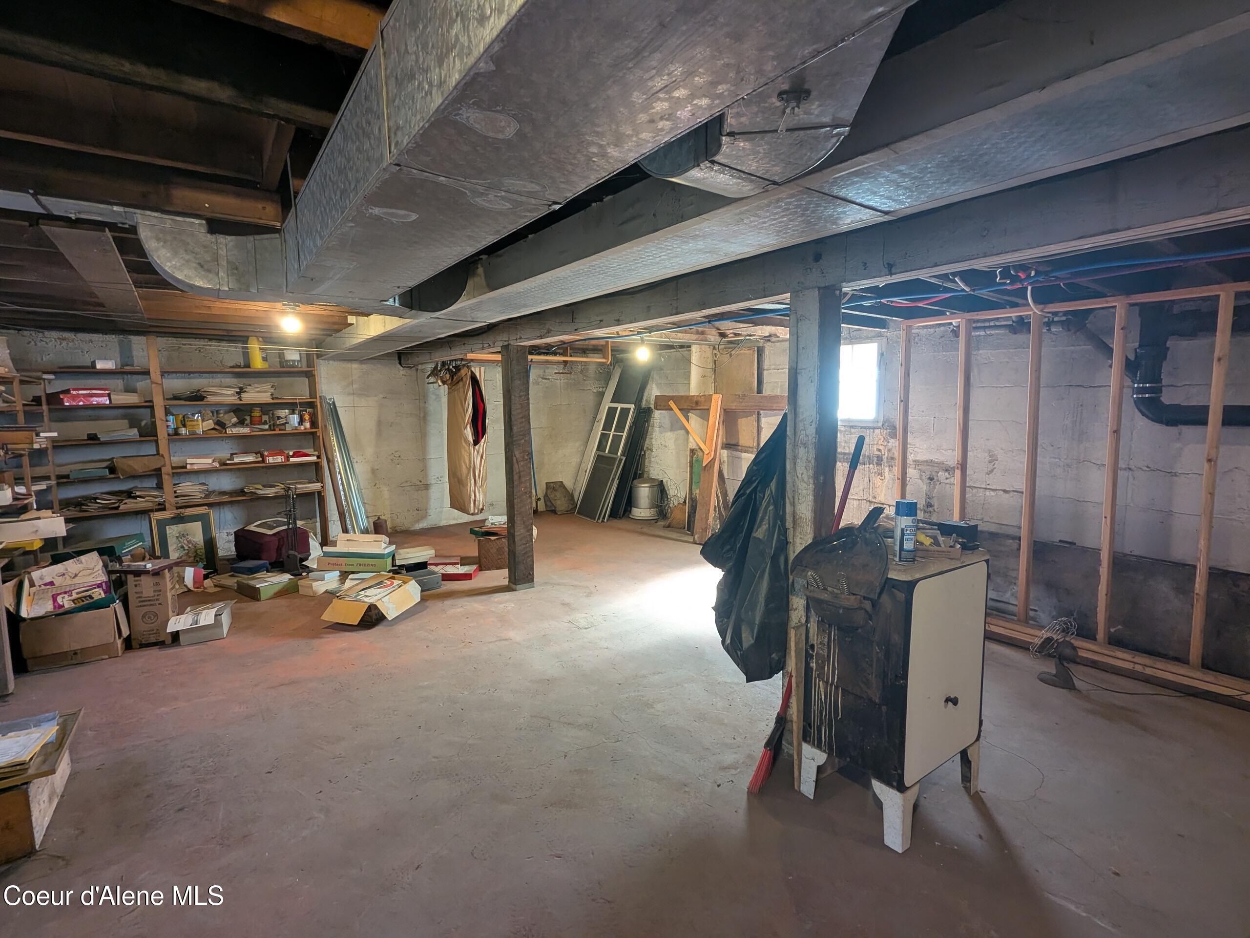 132 King Street Wallace, ID 83873 - Photo 12 of 17 Large DRY Basement For Storage