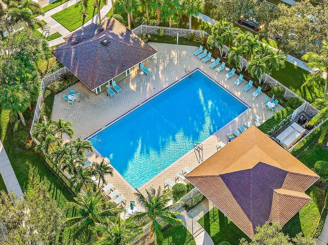 a view of a yard with an outdoor space