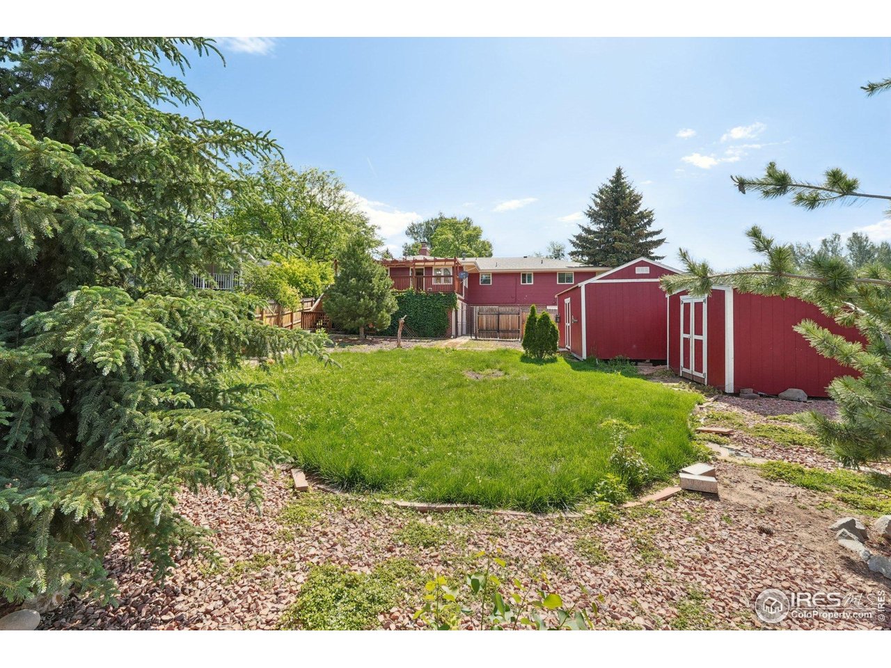 2001 Evergreen Drive Fort Collins, CO 80521 - Photo 34 of 39 a view of a house with backyard