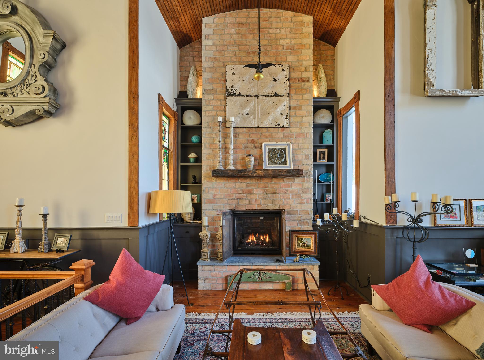 5 Water Street Lebanon, NJ 08833 - Photo 12 of 47 a living room with furniture fireplace and flat screen tv