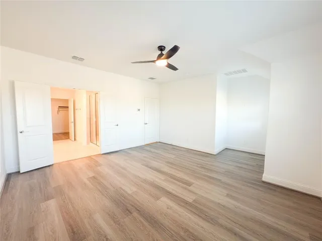 wooden floor in an empty room