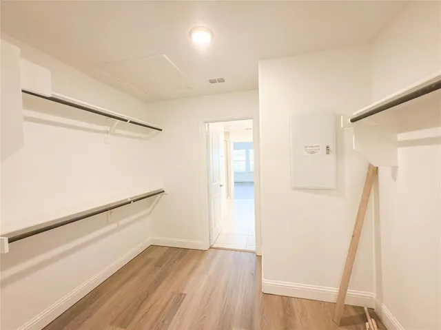 a view of wooden floor