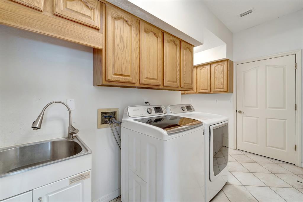 8040 Conservatory Circle Sarasota, FL 34243 - Photo 29 of 52 a view of a kitchen with sink and washing machine