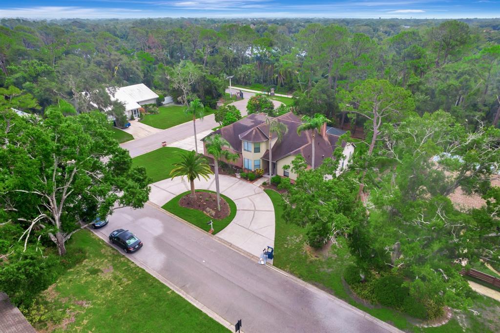 8040 Conservatory Circle Sarasota, FL 34243 - Photo 46 of 52 an aerial view of a house with garden