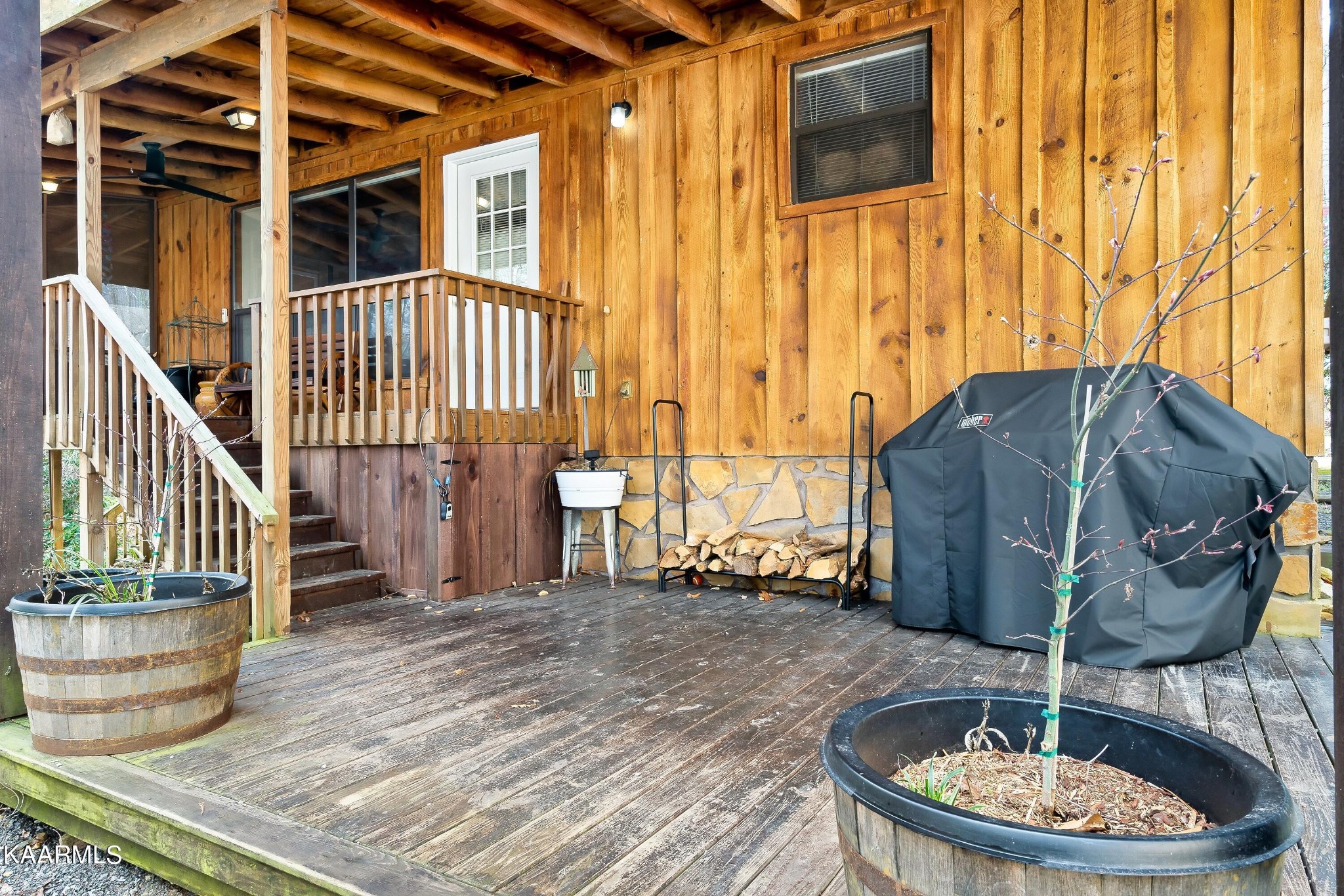 3390 Rocky Ridge Road Cosby, TN 37722 - Photo 28 of 45 a view of a house with backyard and sitting area