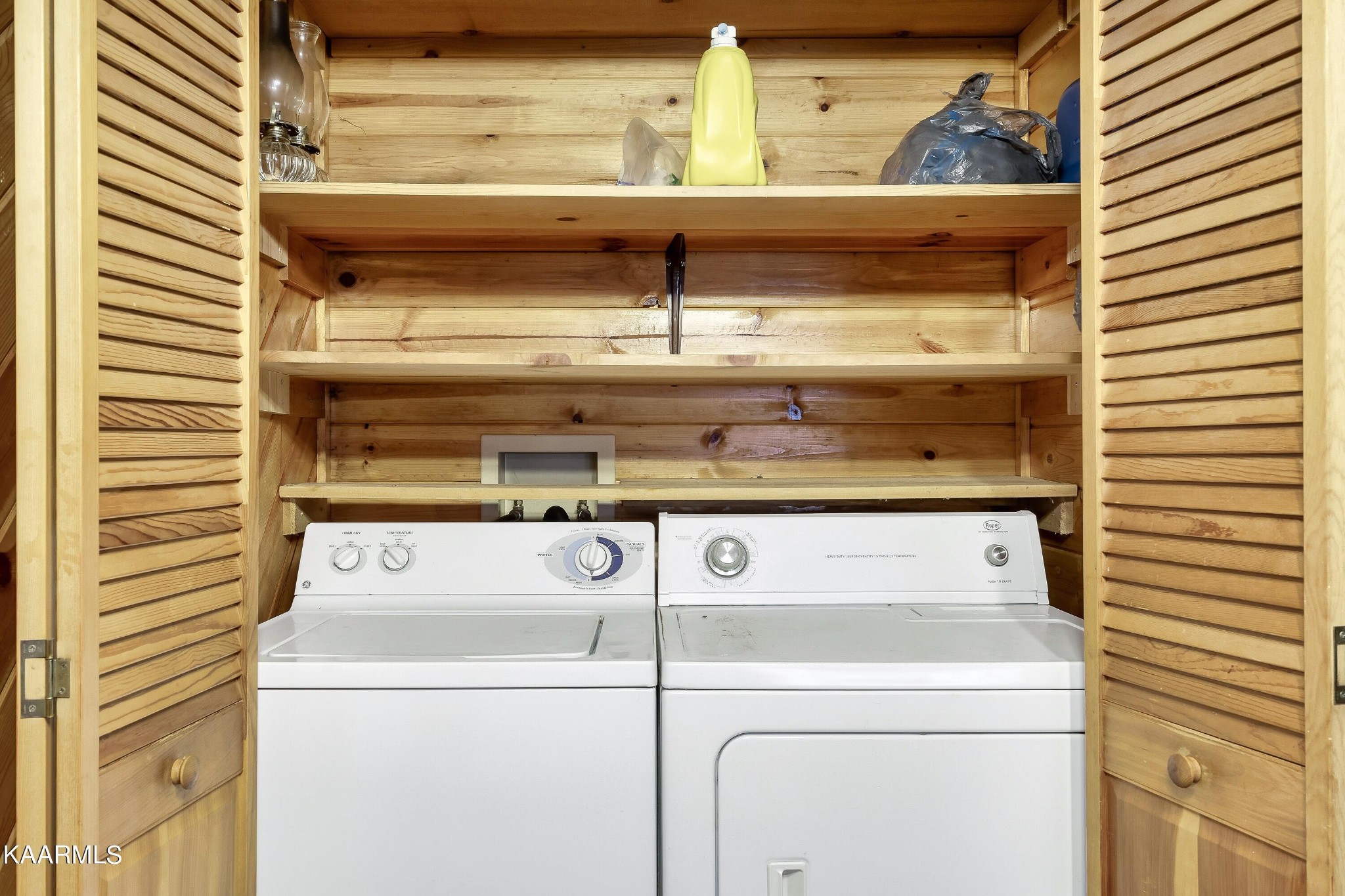 3390 Rocky Ridge Road Cosby, TN 37722 - Photo 43 of 45 a utility room with washer and dryer