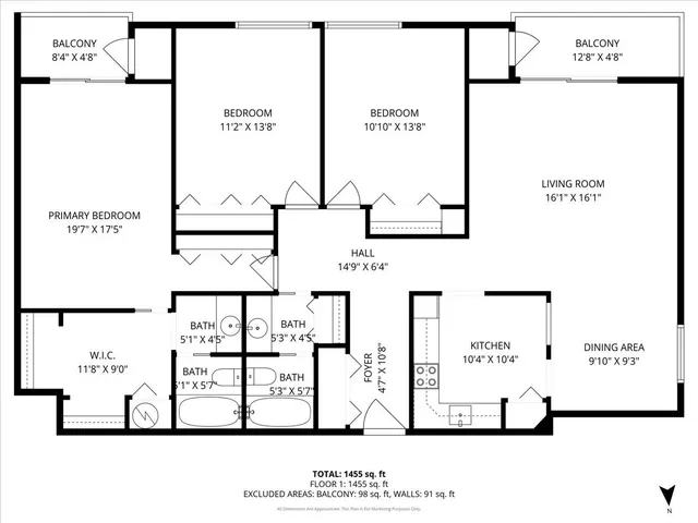 $325,000 | 828 Oakton Street, Unit 3F, Evanston, IL 60202