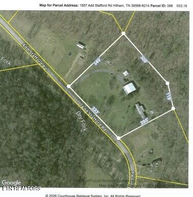 1557 Add Stafford Road Hilham, TN 38568 - Photo 37 of 40 Aerial Map