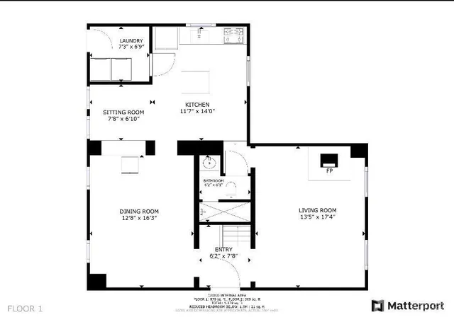 a picture of a floor plan