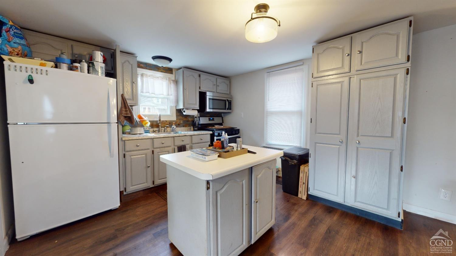 19 Fulton Parkway Cairo, NY 12413 - Photo 7 of 31 a kitchen with a refrigerator a sink dishwasher and a refrigerator