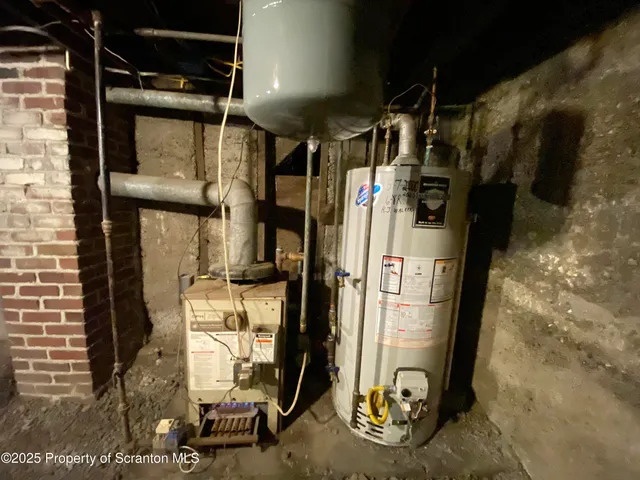 a view of water heater room