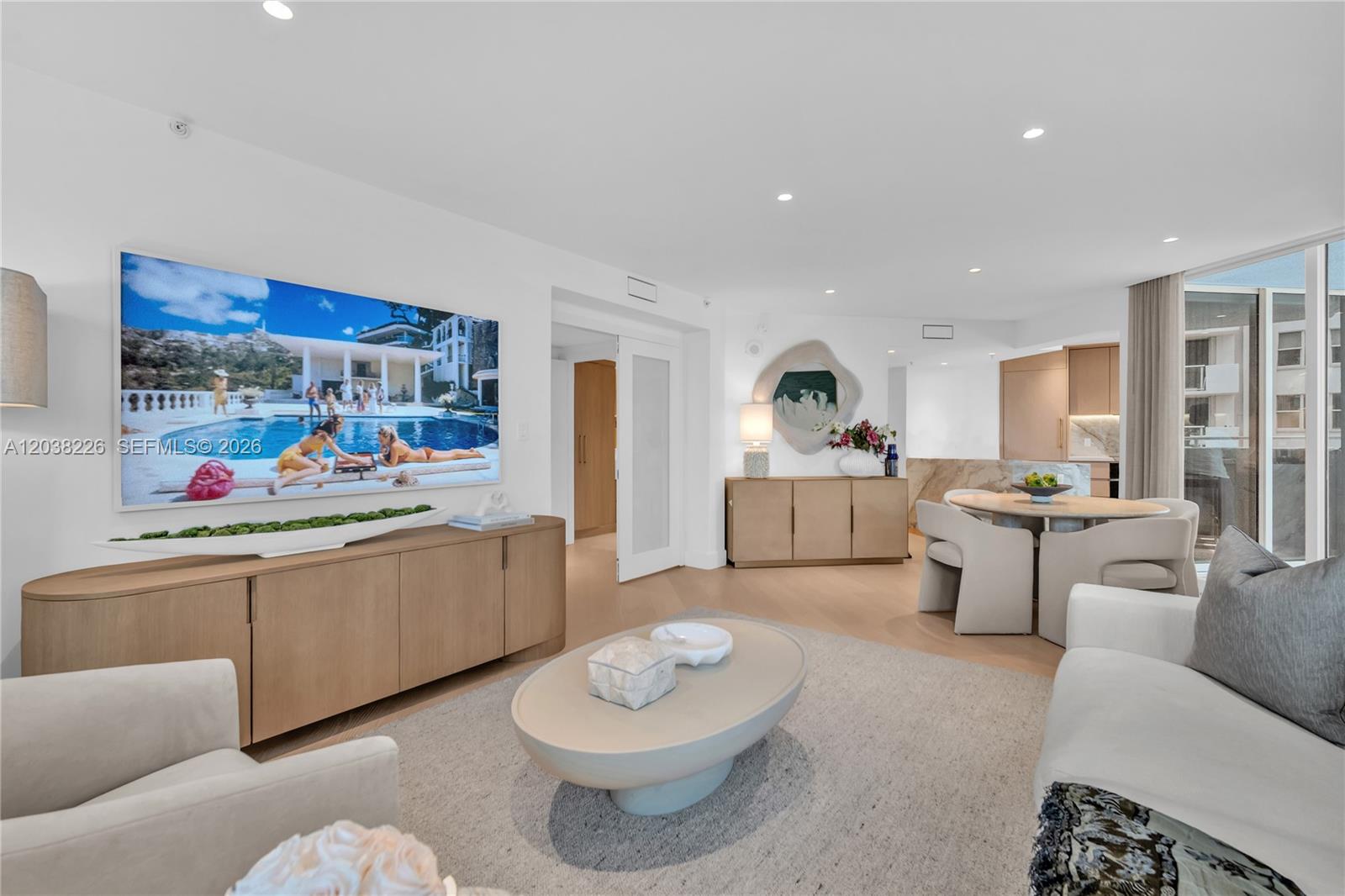 9201 Collins Avenue, Unit 422 Surfside, FL 33154 - Photo 2 of 86 This is the real furniture not A.I or virtual staging