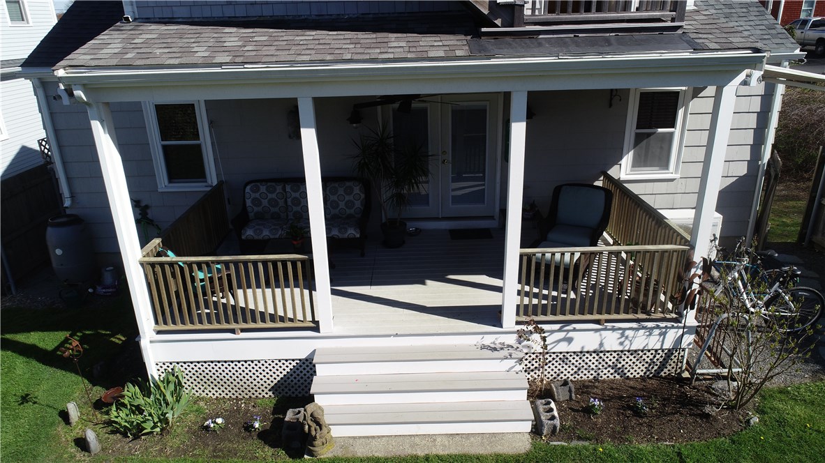 110 Orchard Avenue Middletown, RI 02842 - Photo 5 of 45 Covered back deck