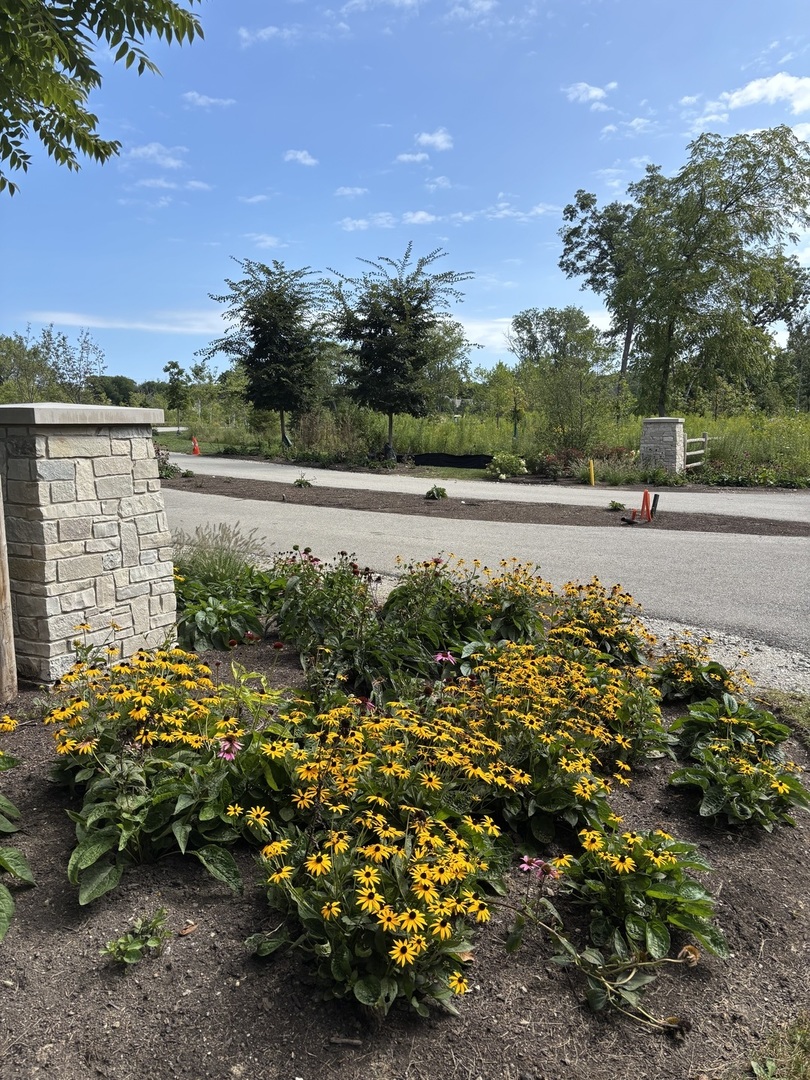a view of a lake with outdoor space