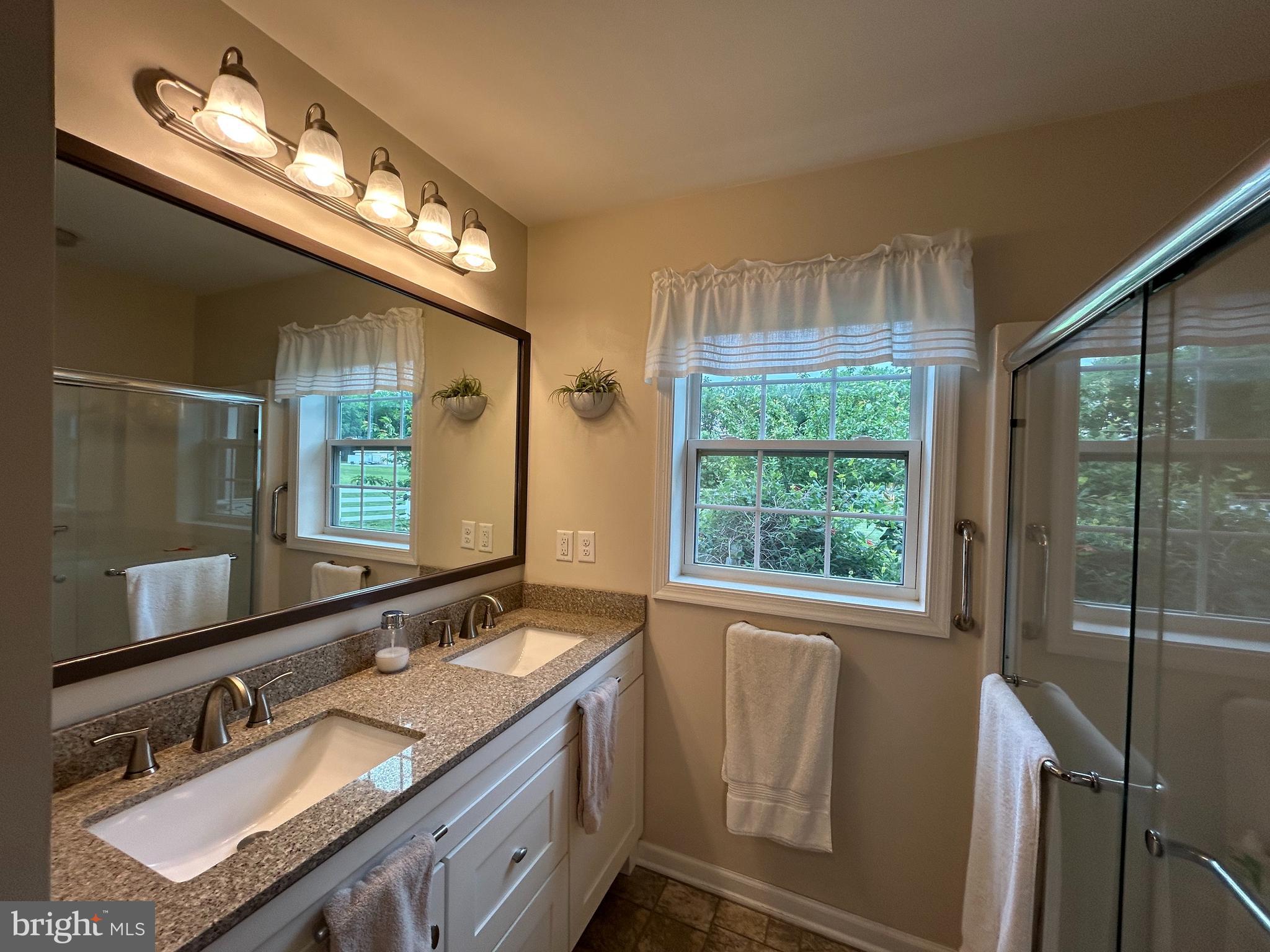 20346 Cool Spring Road Milton, DE 19968 - Photo 39 of 67 a bathroom with a sink double vanity and a mirror