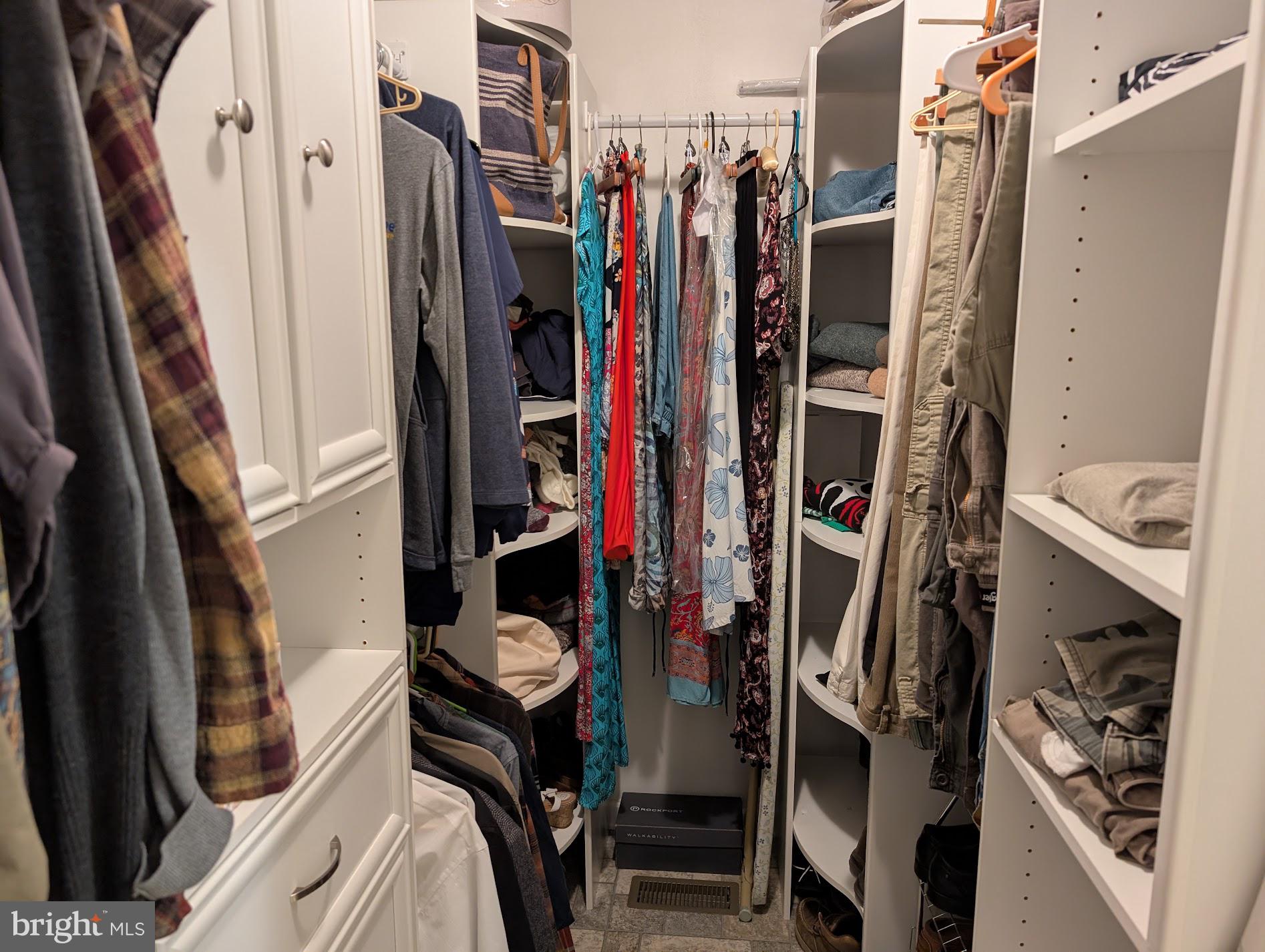 20346 Cool Spring Road Milton, DE 19968 - Photo 41 of 67 a view of walk in closet with clothes and shoes