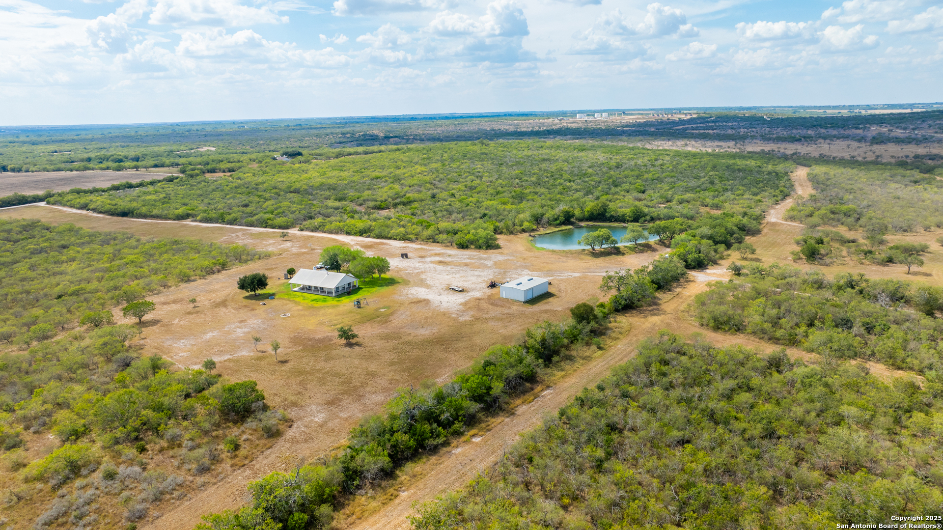 0 County Road 332 Runge, TX 78151 - Photo 16 of 44 a view of a lake with outdoor space