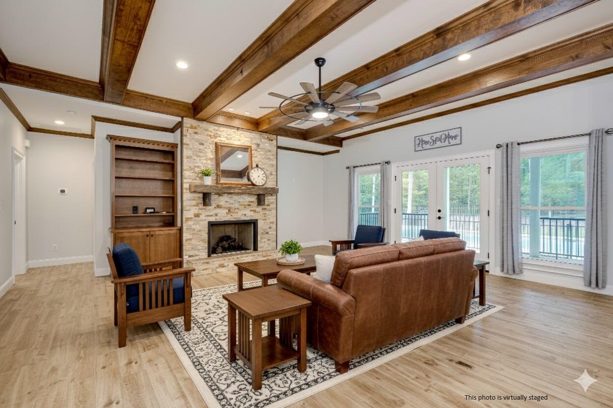 4062 Horsham Trail Dearing, GA 30808 - Photo 12 of 70 Living Room Virtually Staged