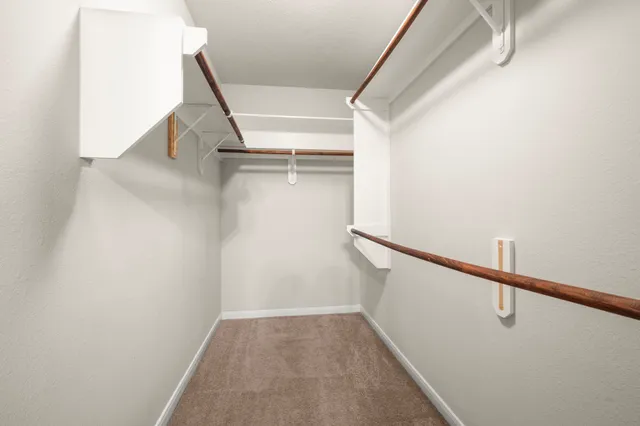 a view of hallway with stairs
