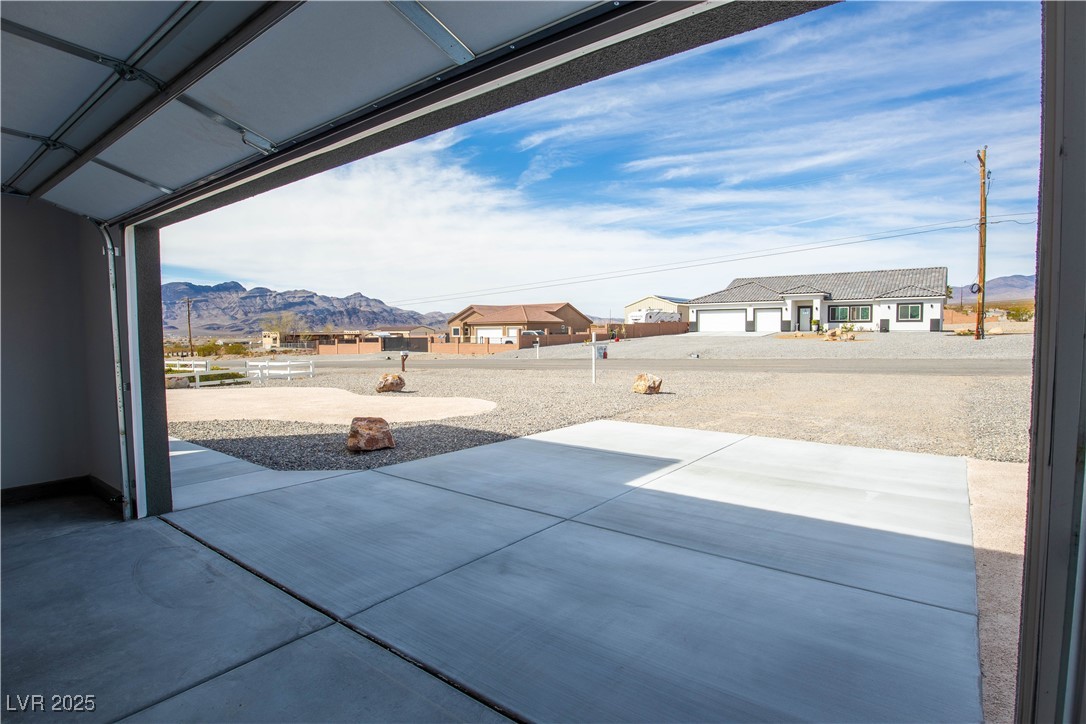 801 Fort Churchill Road Pahrump, NV 89060 - Photo 33 of 35 Garage View from the Inside