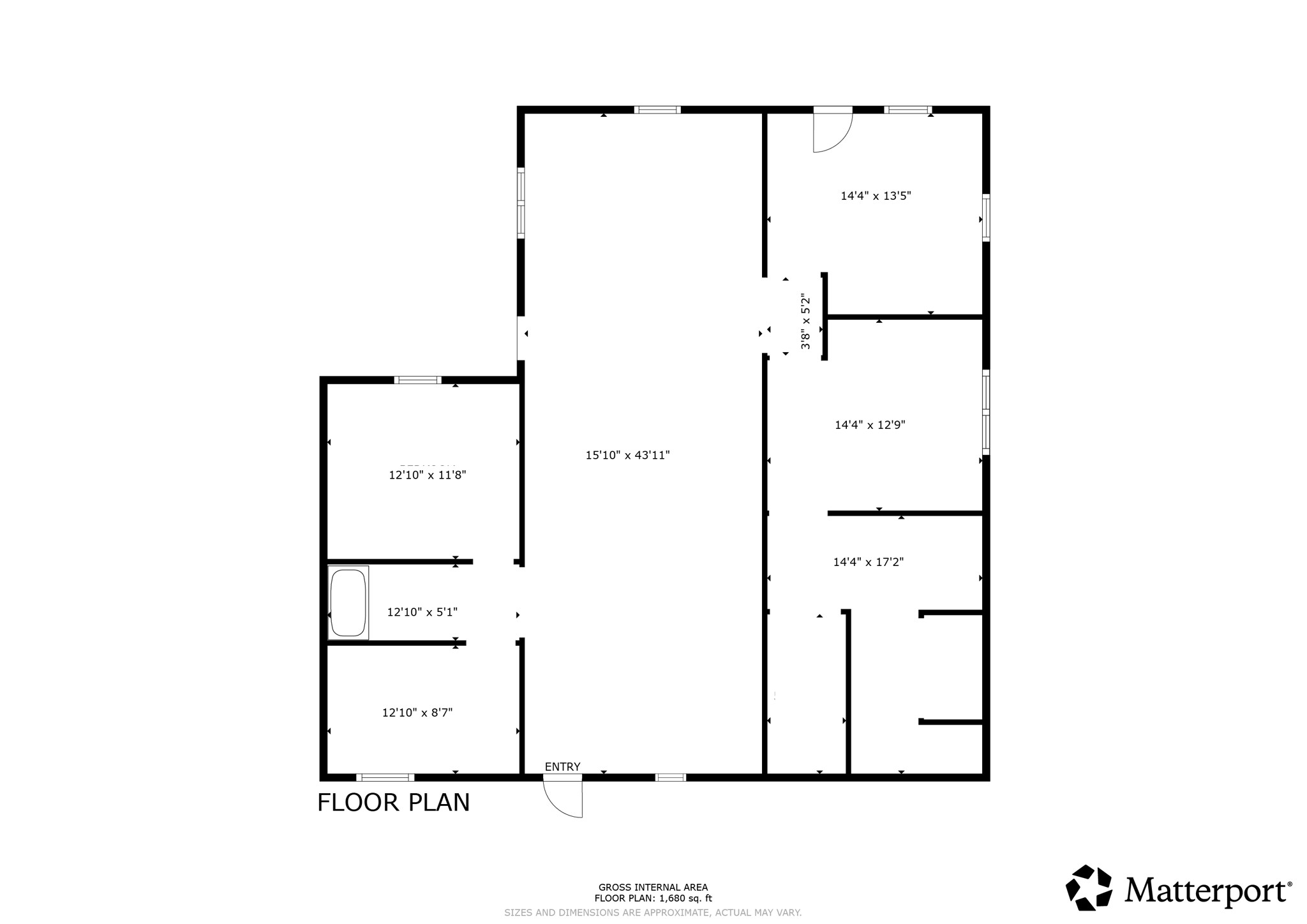 2755 Washburn Road Luling, TX 78648 - Photo 38 of 40 Floorplan for house #2.