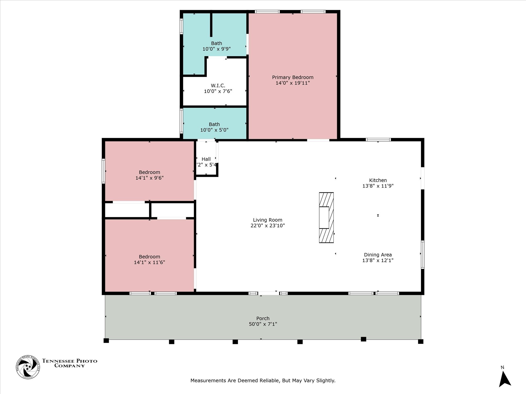 806 Robinson Ridge Road Baxter, TN 38544 - Photo 4 of 36 a picture of floor plan