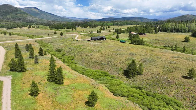 a view of an outdoor space and a yard