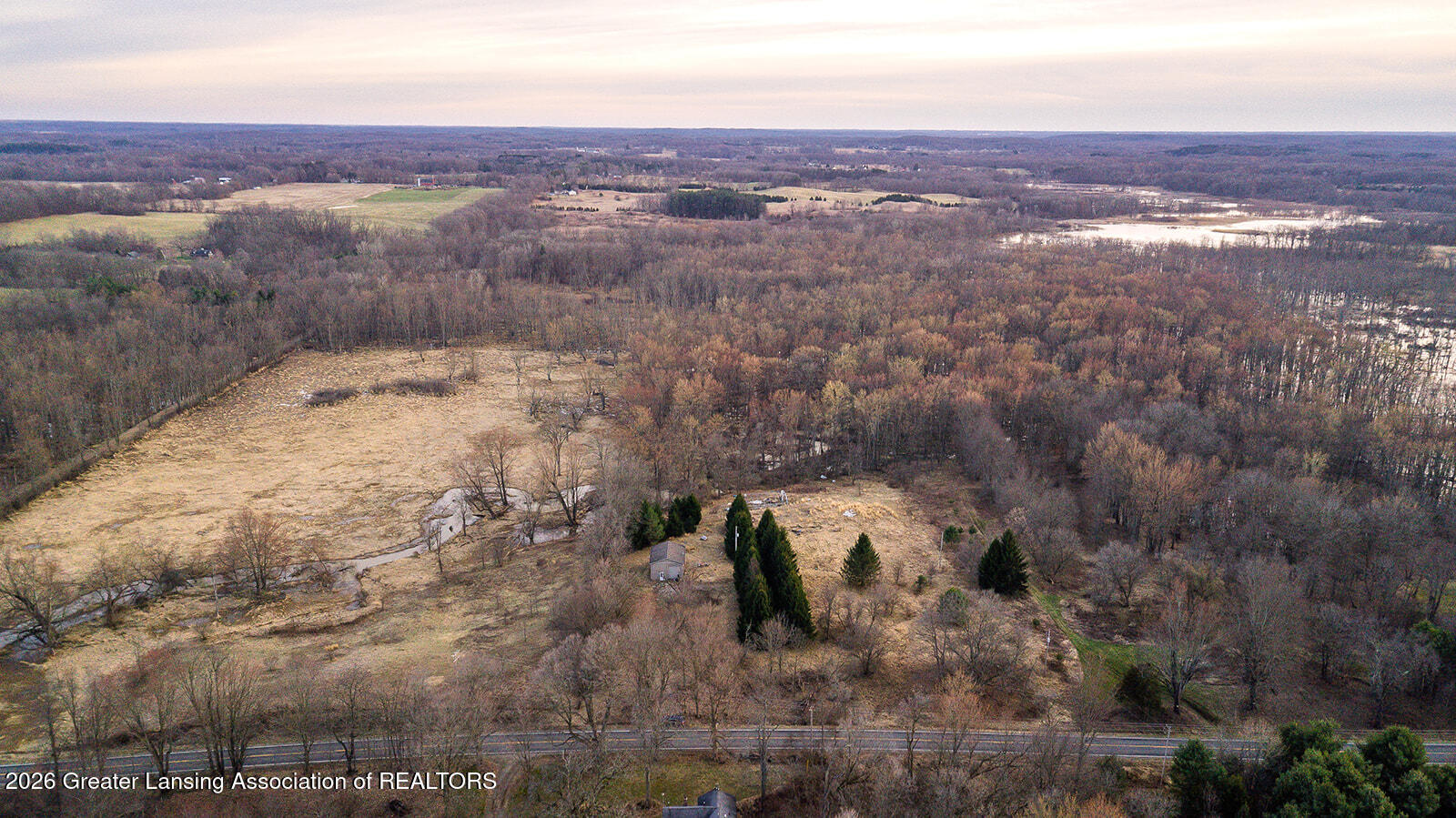 9584 Tasker Road Bellevue, MI 49021 - Photo 8 of 11 Aerial View
