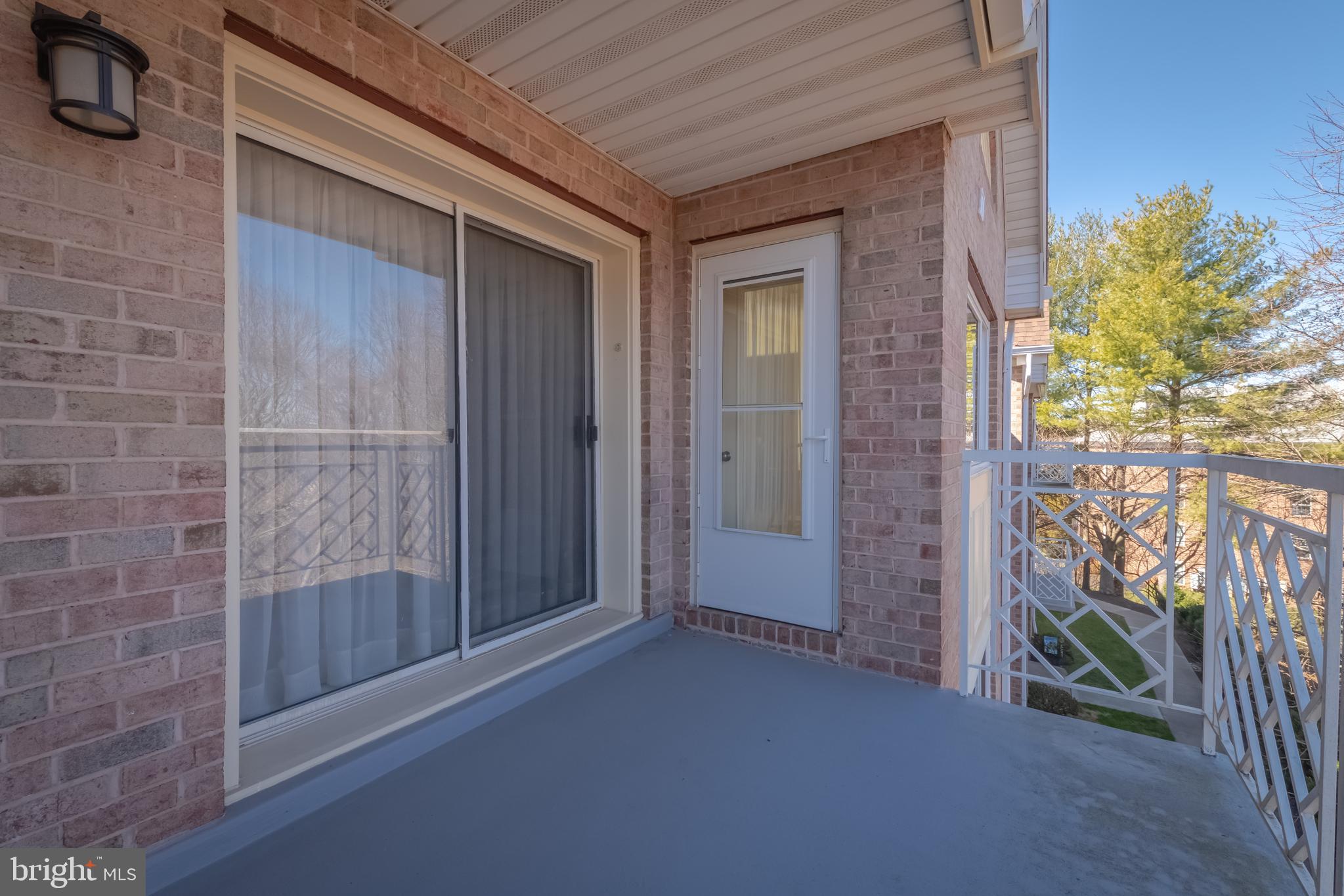 412 Rockfleet Road, Unit 303 Lutherville-Timonium, MD 21093 - Photo 31 of 34 Balcony facing woods