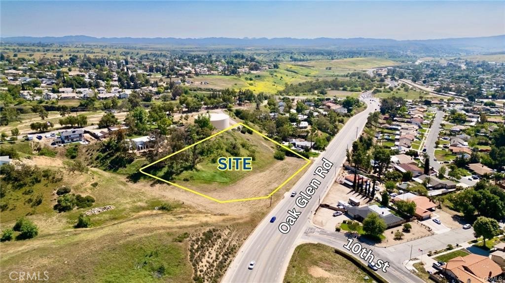 0 Oak Glen Road Yucaipa, CA 92399 - Photo 6 of 7 an aerial view of residential houses with outdoor space