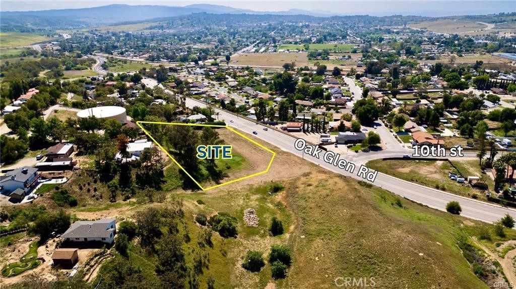 0 Oak Glen Road Yucaipa, CA 92399 - Photo 7 of 7 an aerial view of residential houses with outdoor space
