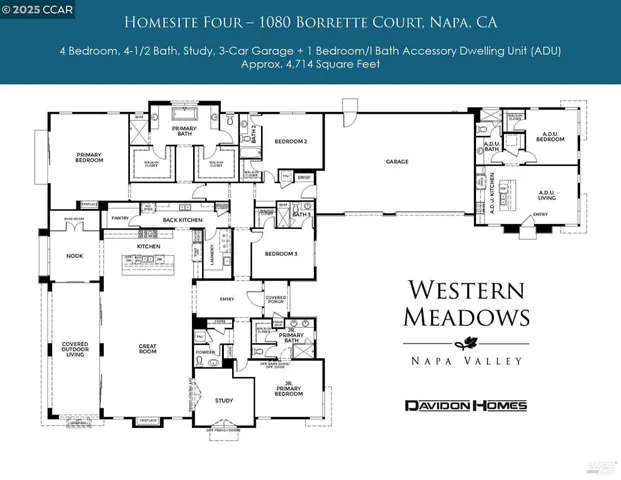 $4,195,000 | 1080 Borrette Lane, Napa, CA 94558