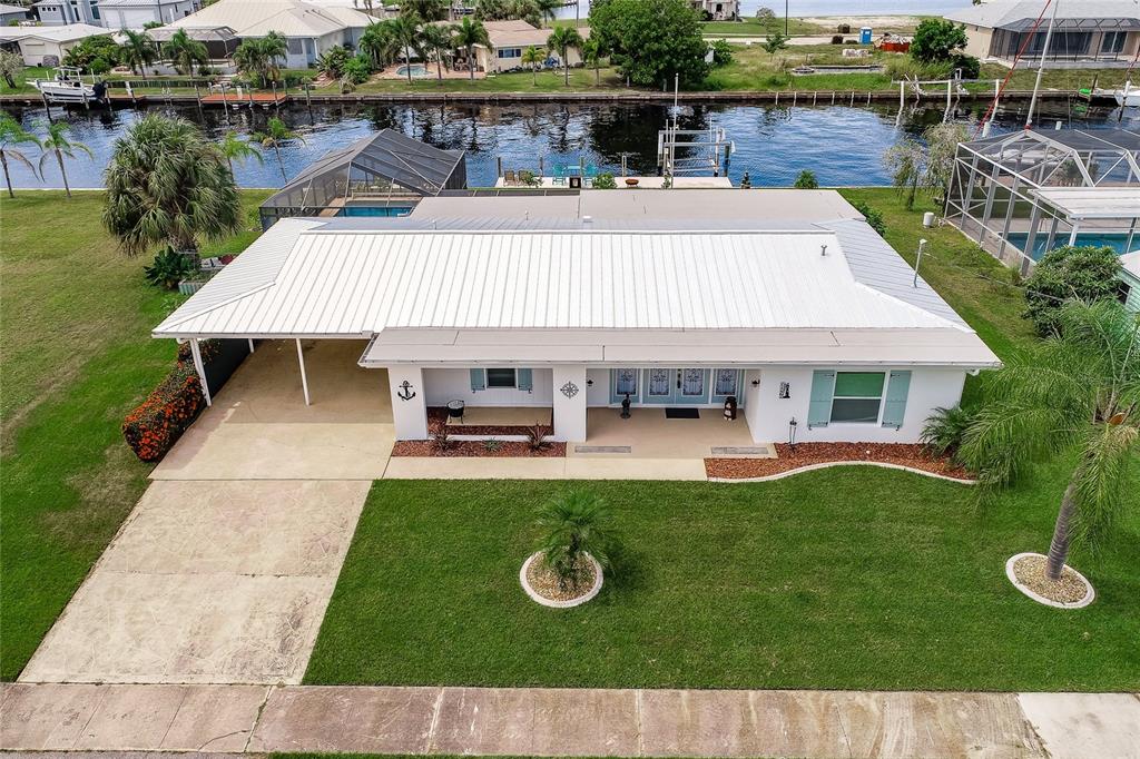 FRONT AERIAL