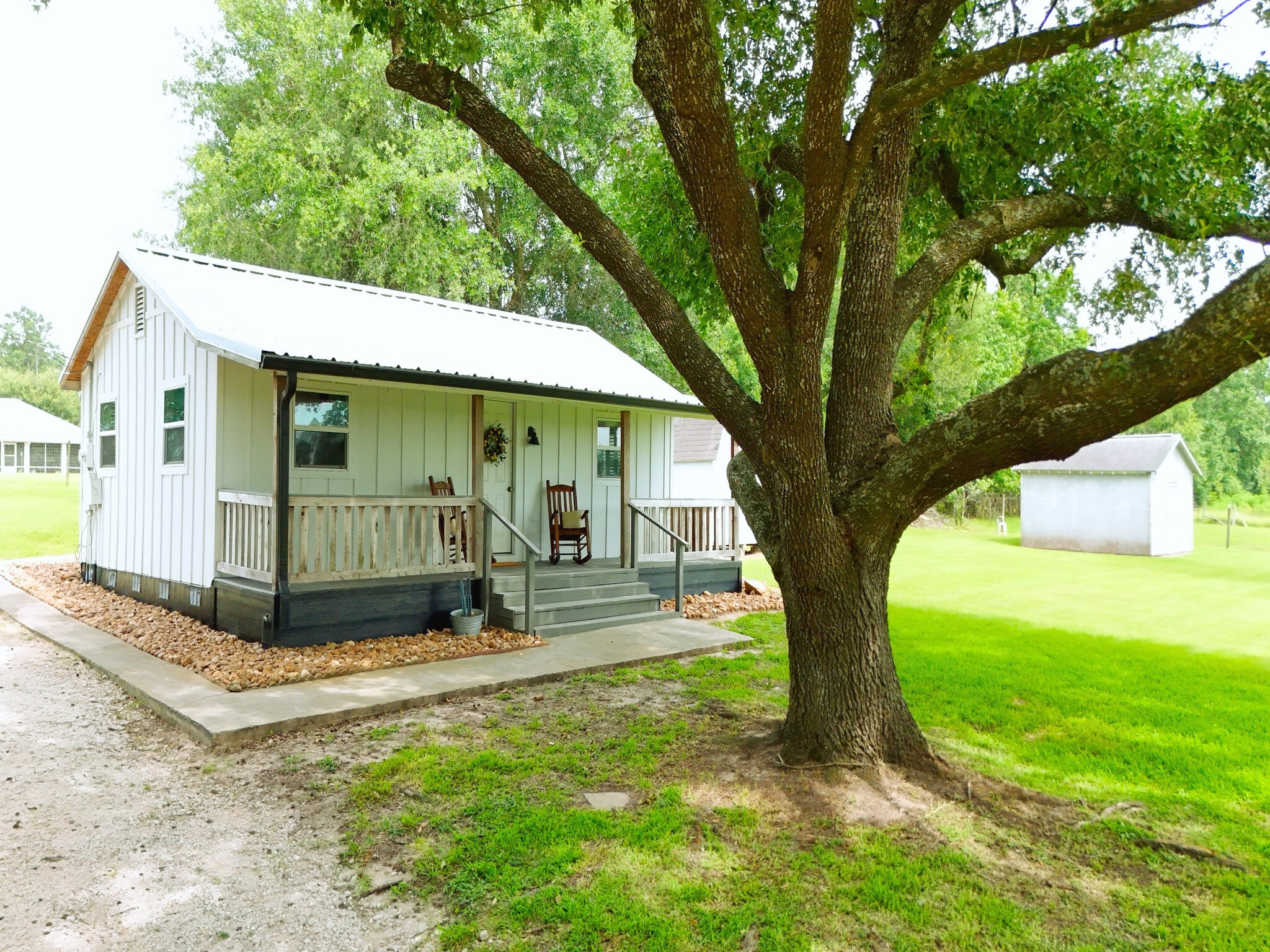 409 Moffett Springs Road Huntsville, TX 77320 - Photo 10 of 25 a view of outdoor space yard and garage