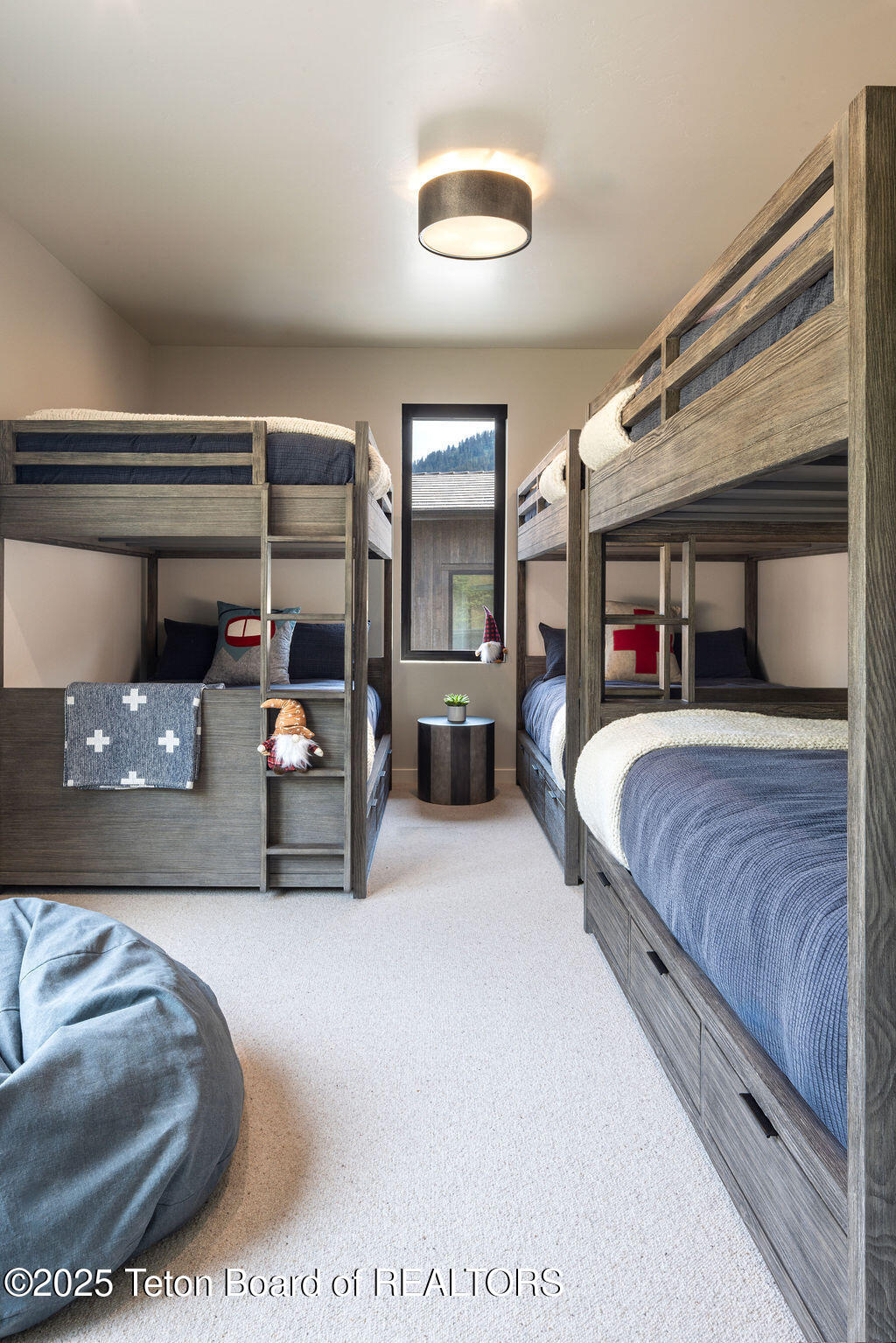 14155 Drake Drive Jackson, WY 83001 - Photo 16 of 32 Upper Level Bunk Room