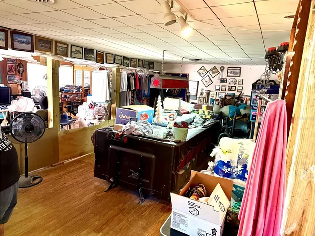 a room with furniture and a window