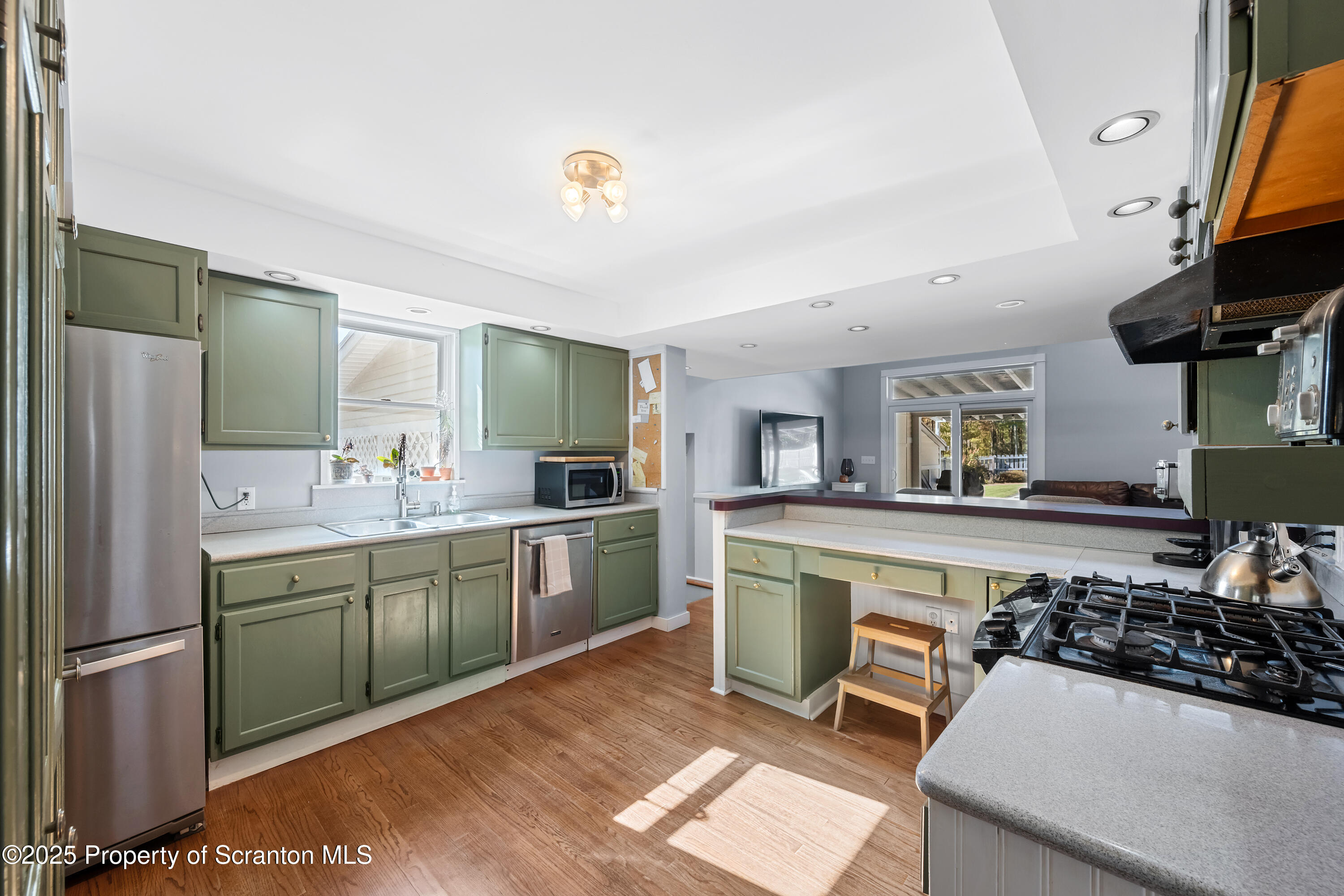 367 Carbondale Road Clarks Summit, PA 18411 - Photo 18 of 66 a kitchen with a sink appliances and cabinets