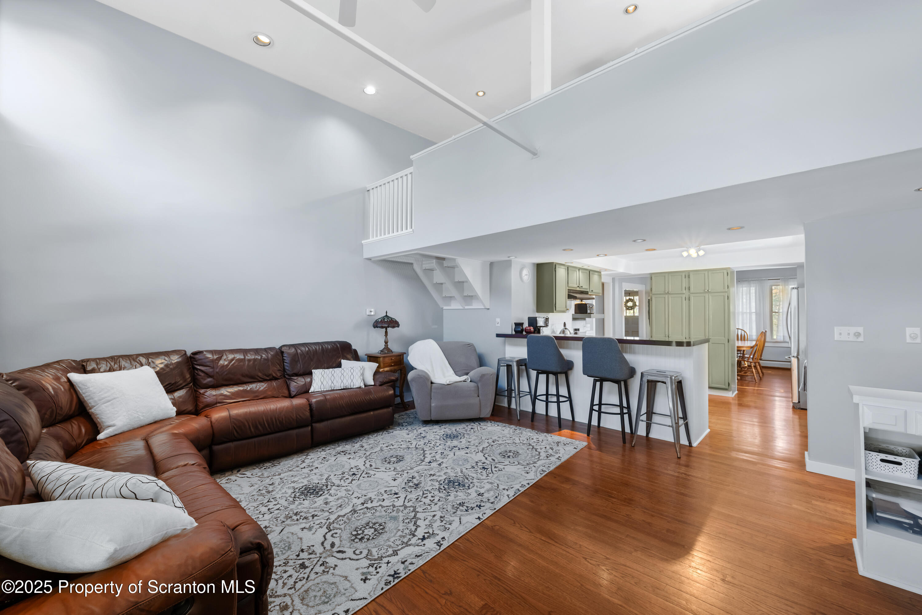 367 Carbondale Road Clarks Summit, PA 18411 - Photo 22 of 66 a living room with furniture and a wooden floor