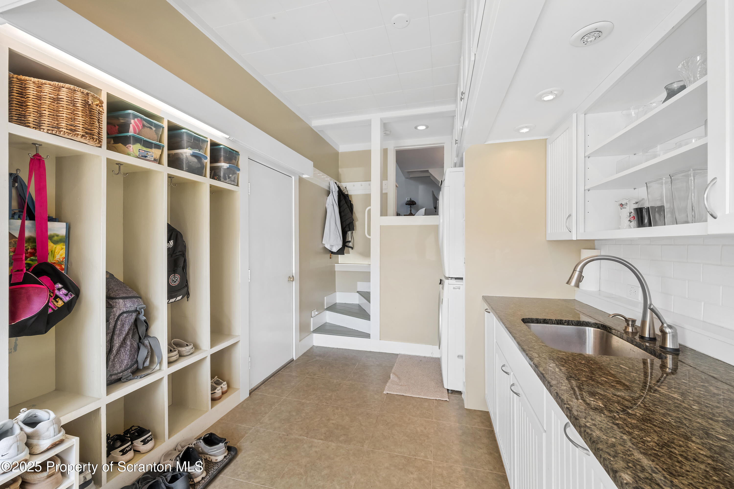 367 Carbondale Road Clarks Summit, PA 18411 - Photo 24 of 66 a kitchen with stainless steel appliances granite countertop a sink refrigerator and cabinets