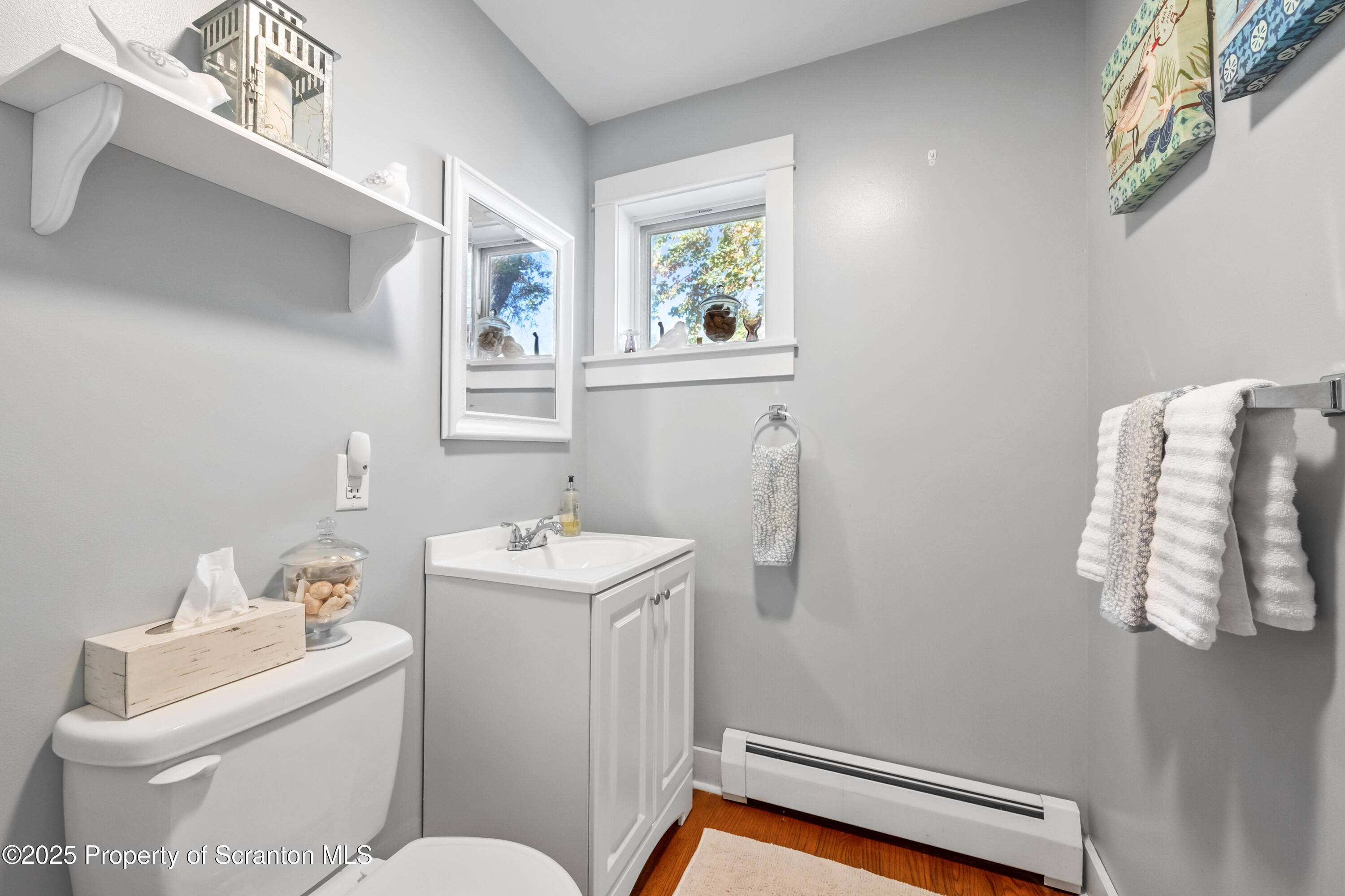367 Carbondale Road Clarks Summit, PA 18411 - Photo 40 of 66 a bathroom with a sink mirror and toilet