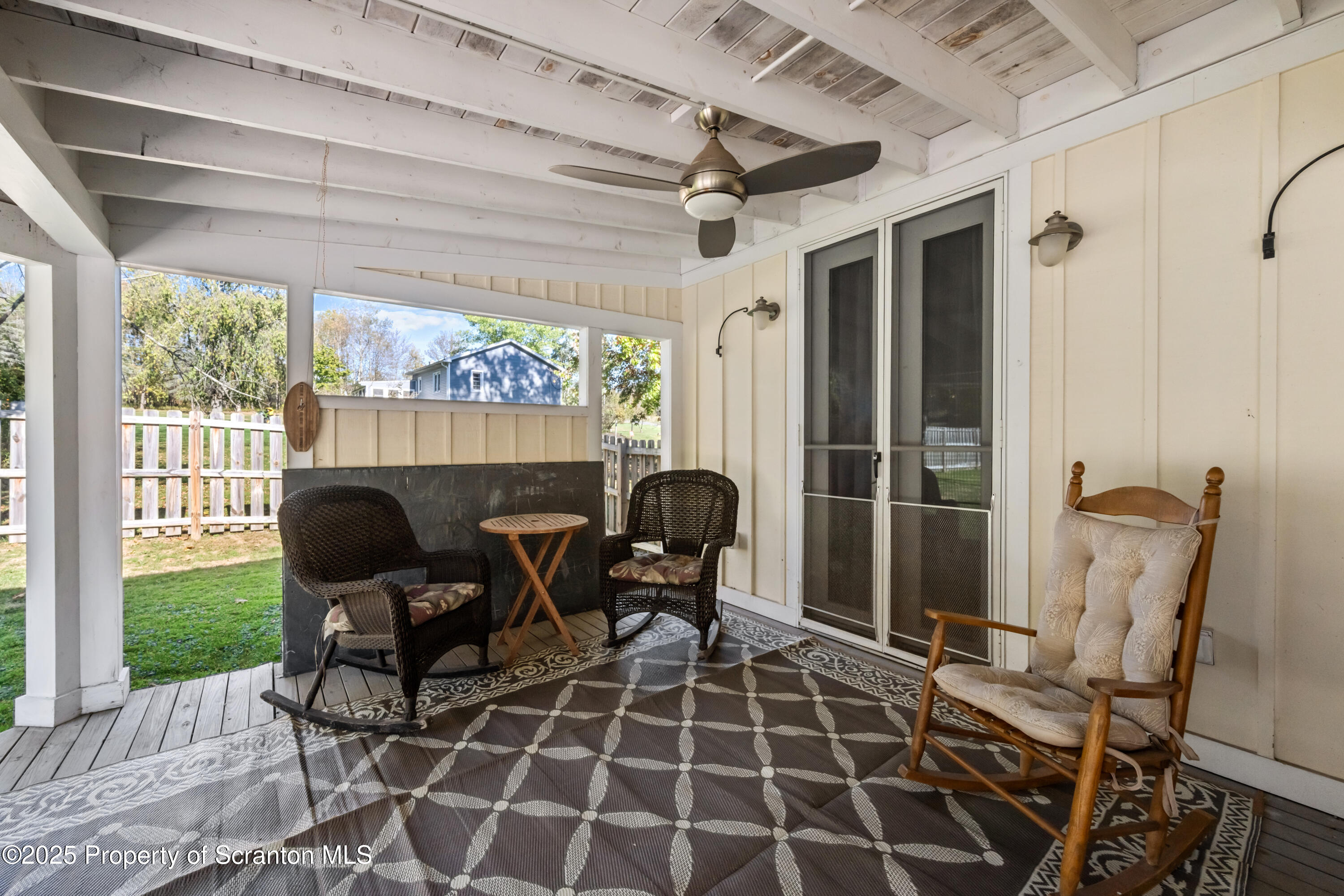 367 Carbondale Road Clarks Summit, PA 18411 - Photo 43 of 66 a view of a chairs and table in a patio