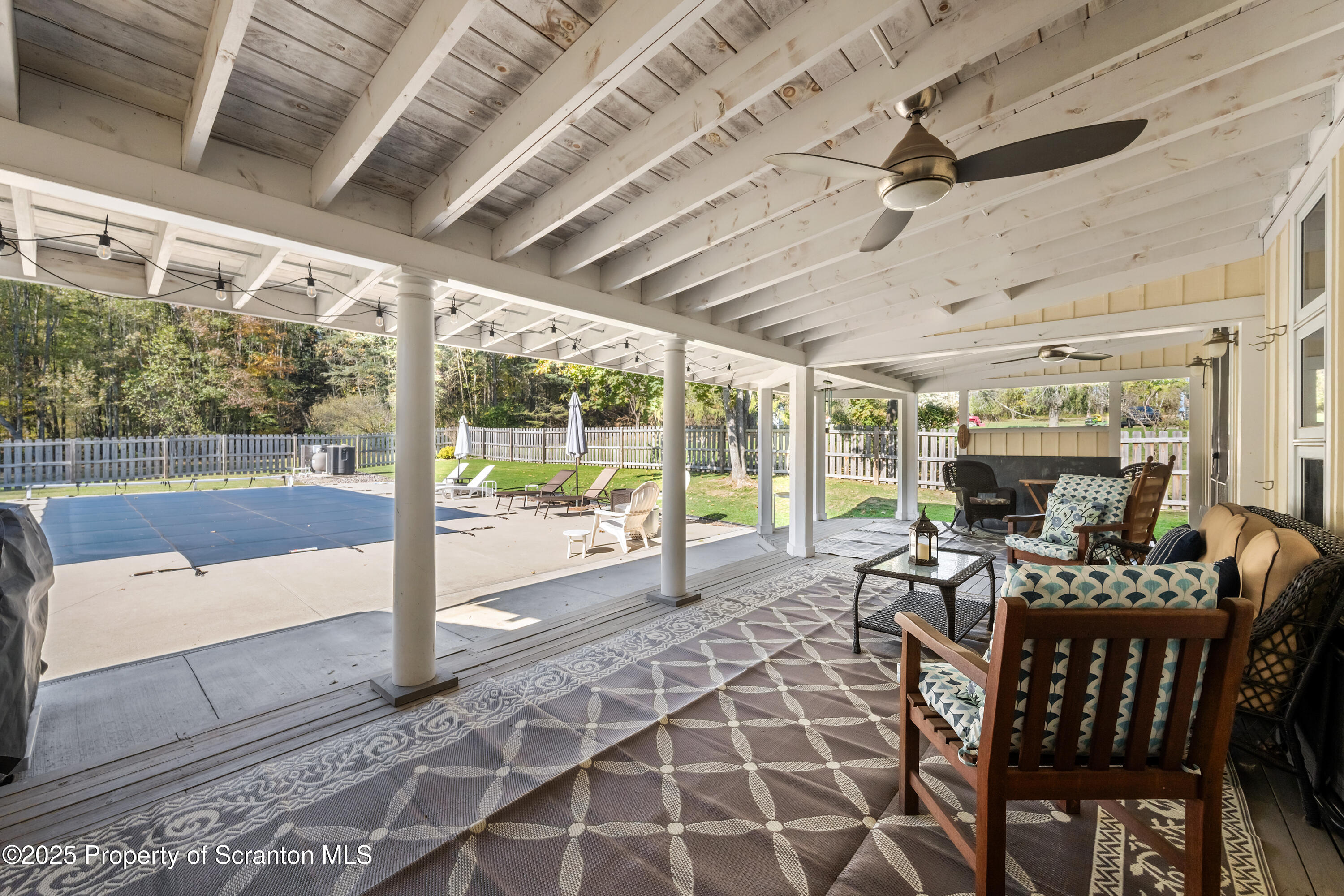 367 Carbondale Road Clarks Summit, PA 18411 - Photo 44 of 66 a building outdoor space with patio furniture and potted plants