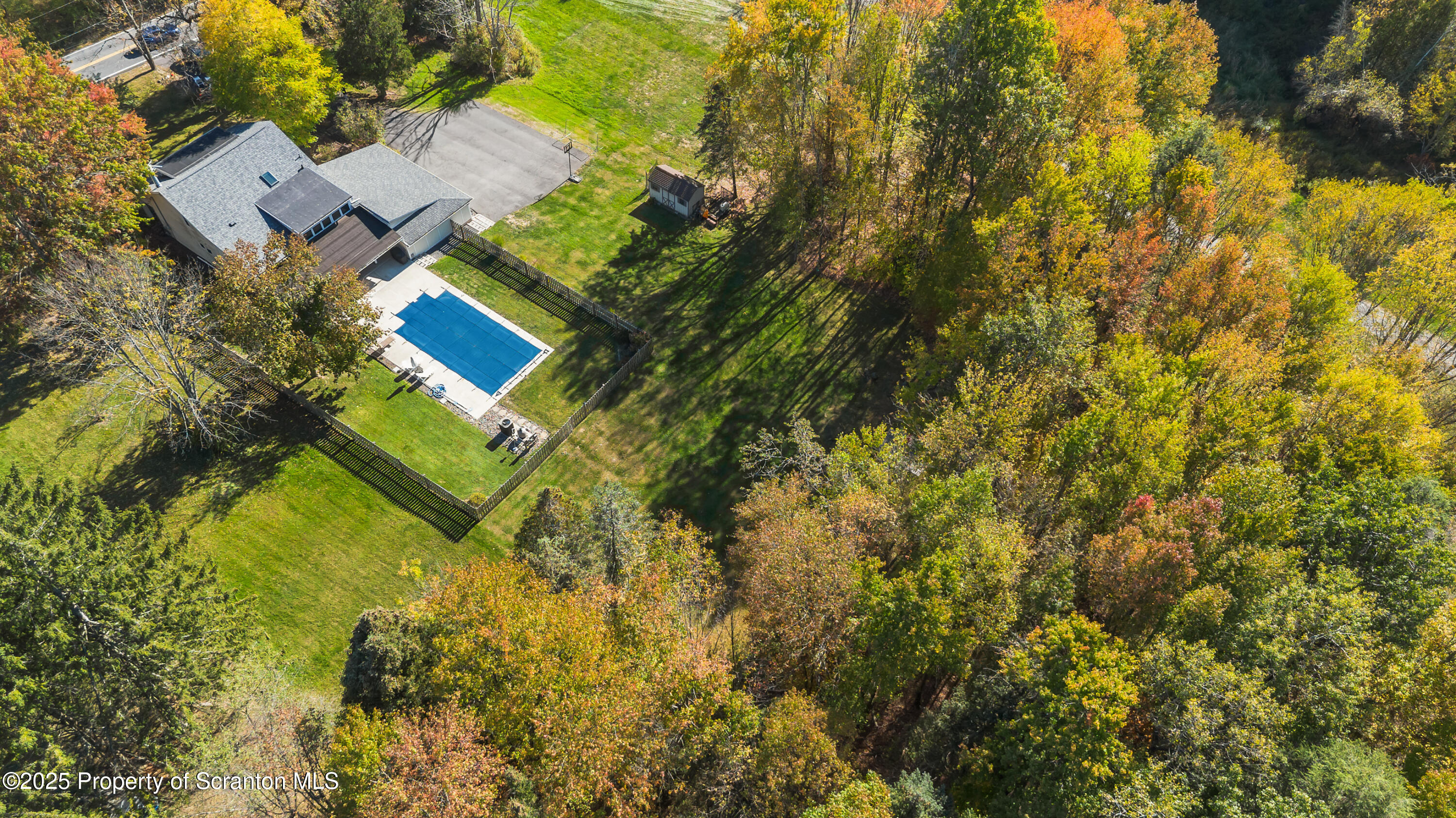 367 Carbondale Road Clarks Summit, PA 18411 - Photo 52 of 66 an aerial view of a house with a yard